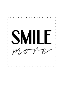 plakat smile more