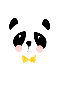 plakaty panda