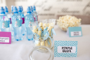 urodziny w stylu krainy lodu