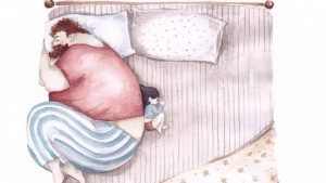 relacja taty z corka rysunki