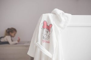 szlafrok z minnie mouse