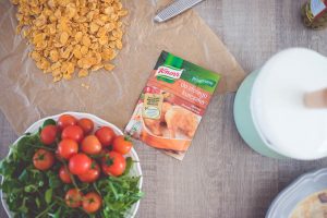 nuggetsy z platkami kukurydzianymi