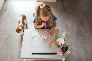 przenoszenie grochu rurka