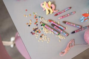 naszyjnik z makaronu