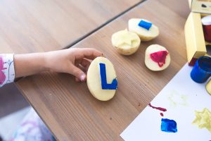 pieczatki z ziemniaka