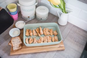 nuggetsy w parmezanie