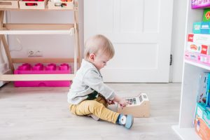 pantofle dla niemowlaka