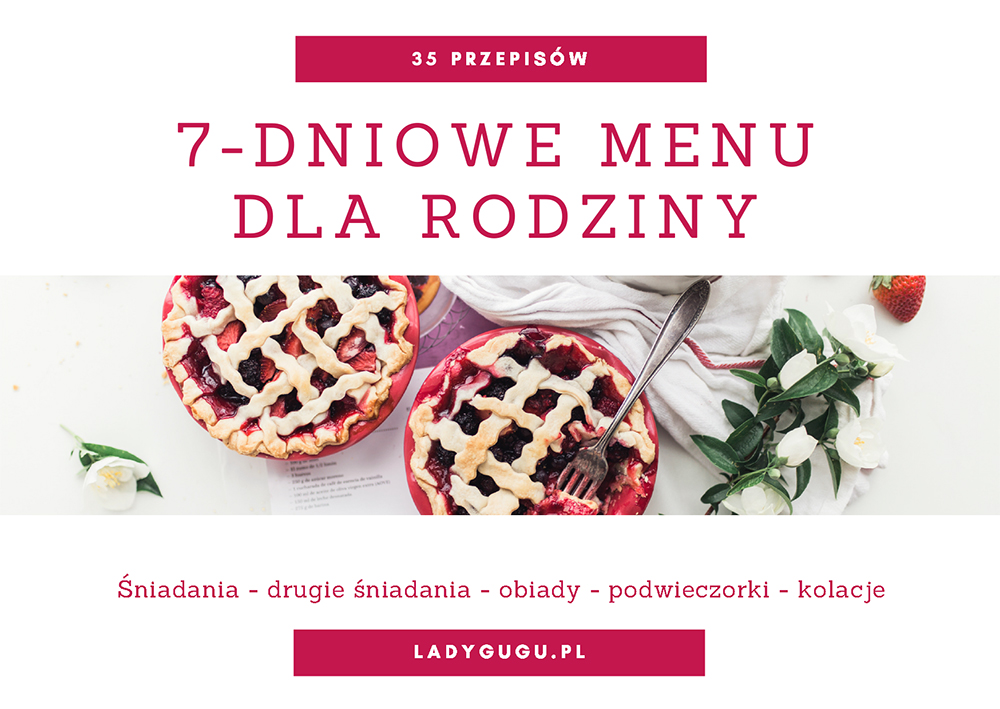 menu na tydzień