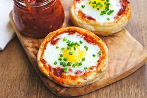 pizza na sniadanie