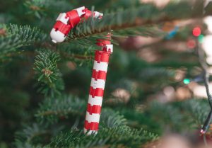 lego dekoracje na choinke