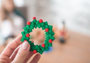 ozdoba choinkowa lego