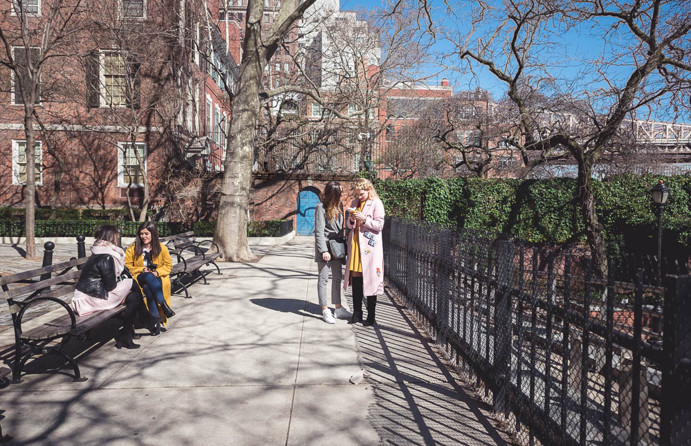 spacer po nowym jorku